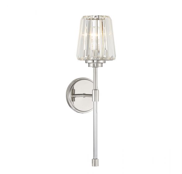 Essentials Garnet Sconce Sconce Essentials Polished Nickel 1 