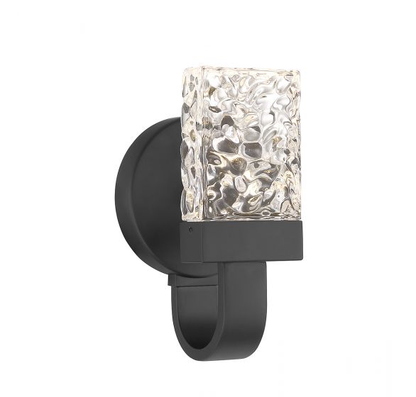 Savoy House Kahn Sconce Sconce Savoy House Matte Black 1 