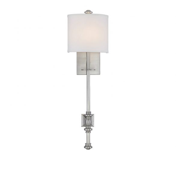 Essentials Devon Sconce Sconce Essentials Satin Nickel 1 