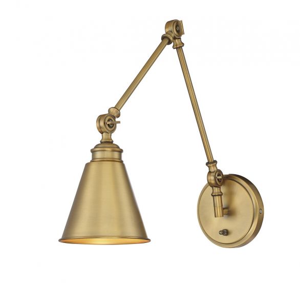 Essentials Morland Sconce Sconce Essentials Warm Brass 1 