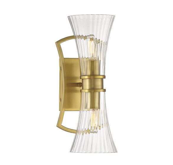 Savoy House Bennington Sconce Sconce Savoy House Warm Brass 2 