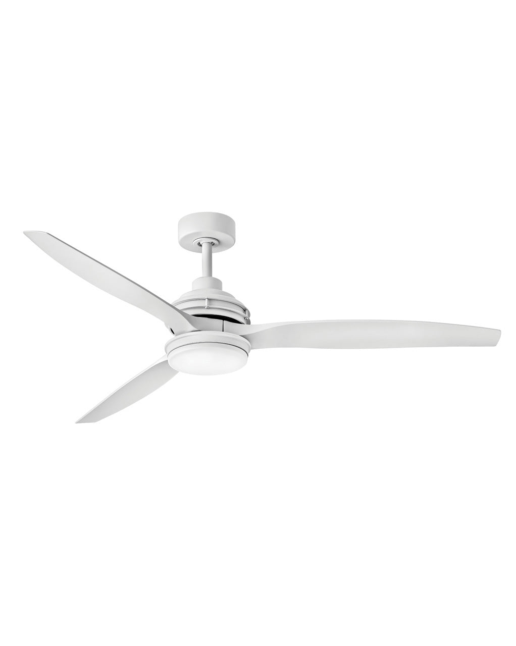 Hinkley Artiste LED Fan Outdoor Ceiling Fans Hinkley 60 Matte White Matte White