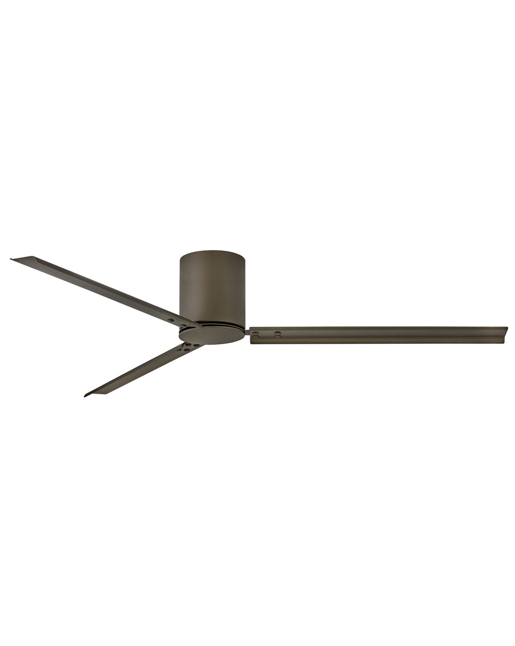 Hinkley Indy Flush Fan Outdoor Ceiling Fans Hinkley 72 Metallic Matte Bronze Metallic Matte Bronze