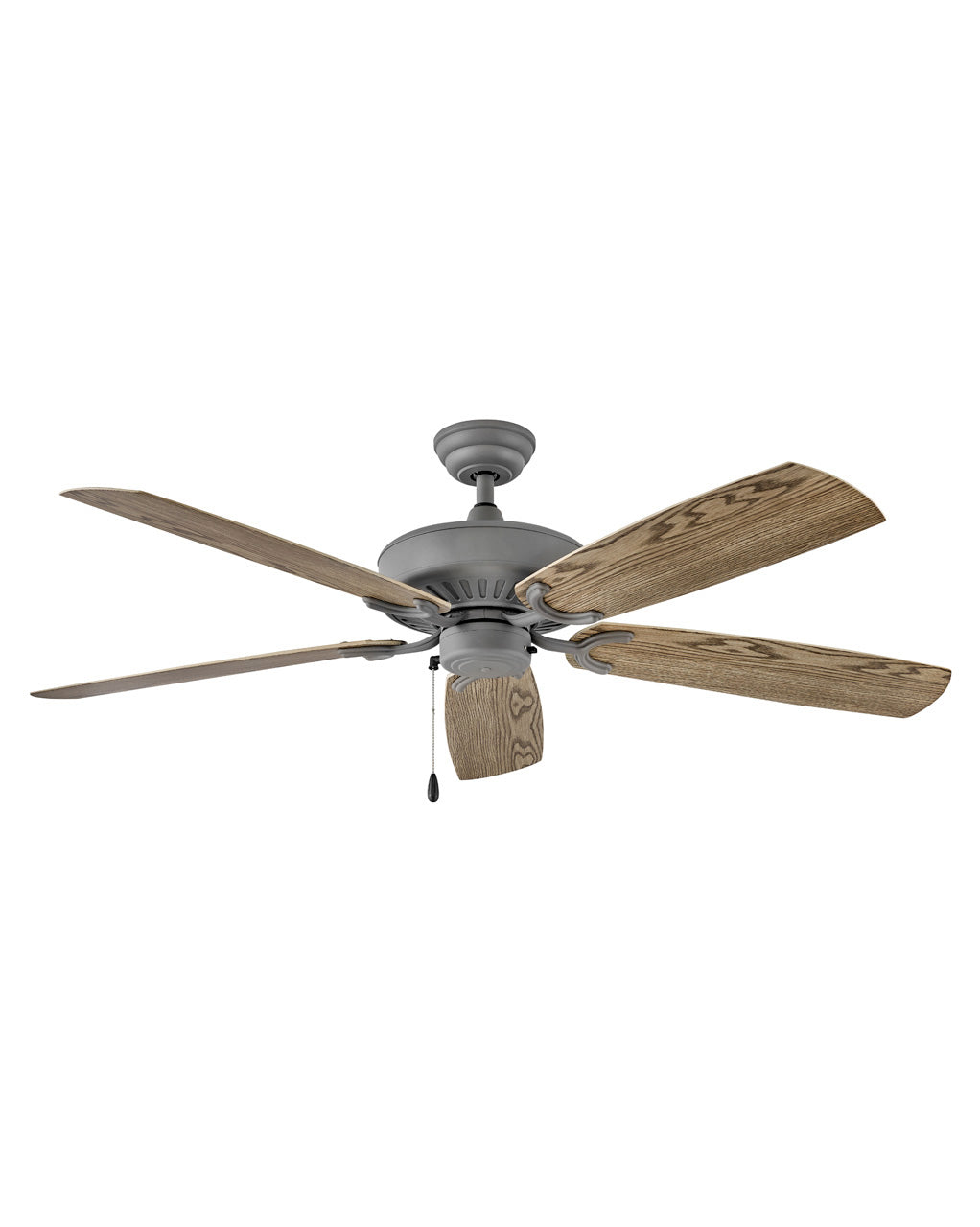 Hinkley Oasis Fan Outdoor Ceiling Fans Hinkley 60 Graphite Driftwood