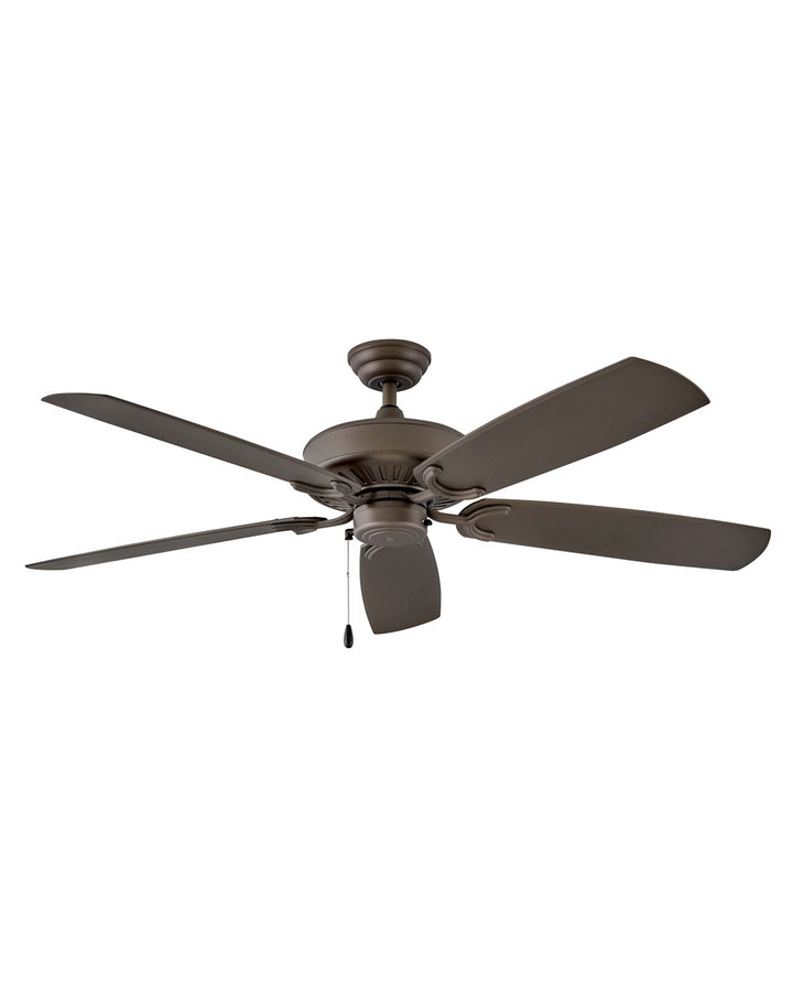 Hinkley Oasis Fan Outdoor Ceiling Fans Hinkley 60 Metallic Matte Bronze Metallic Matte Bronze