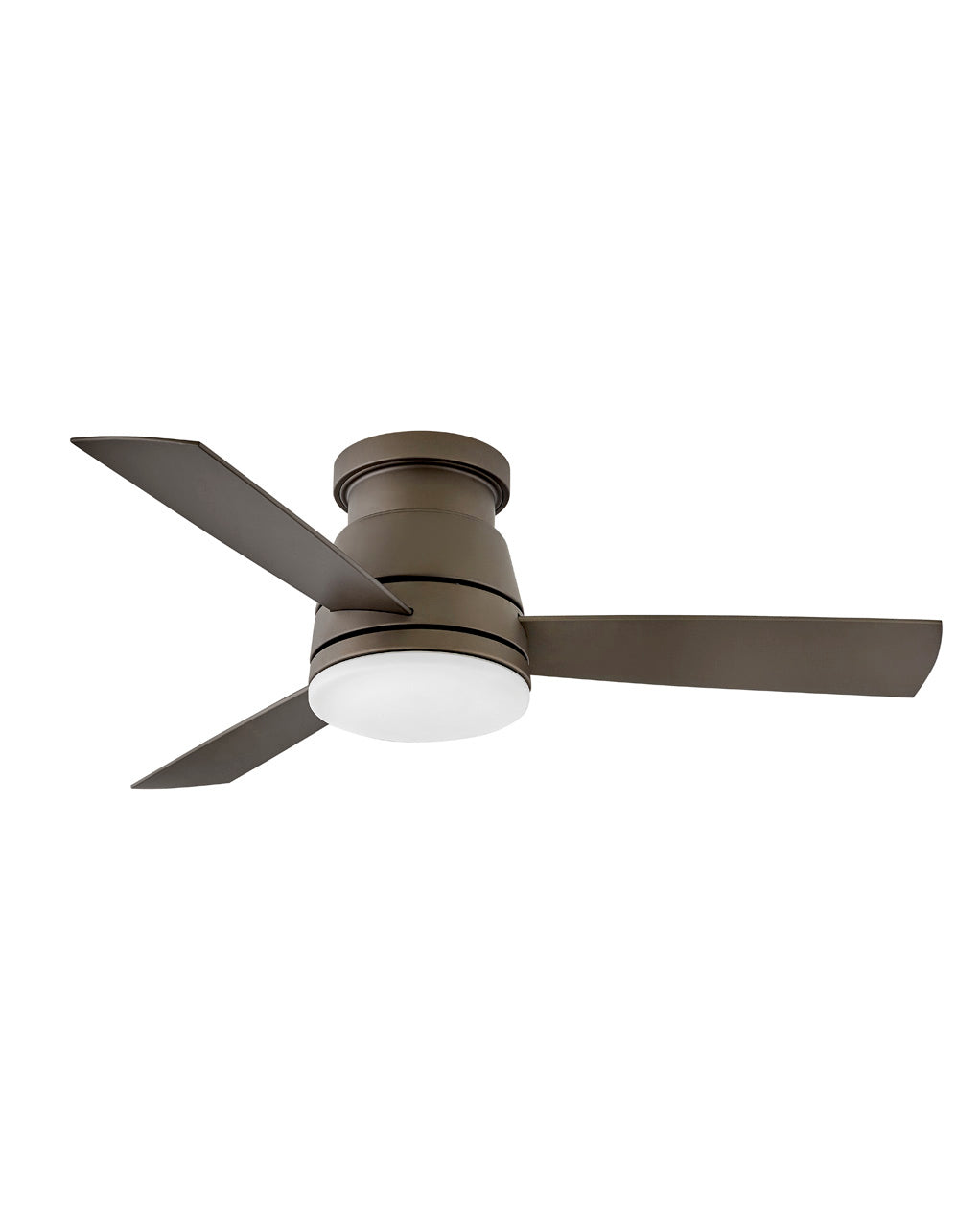 Hinkley Trey LED Fan Outdoor Fan Hinkley 44 Metallic Matte Bronze Metallic Matte Bronze