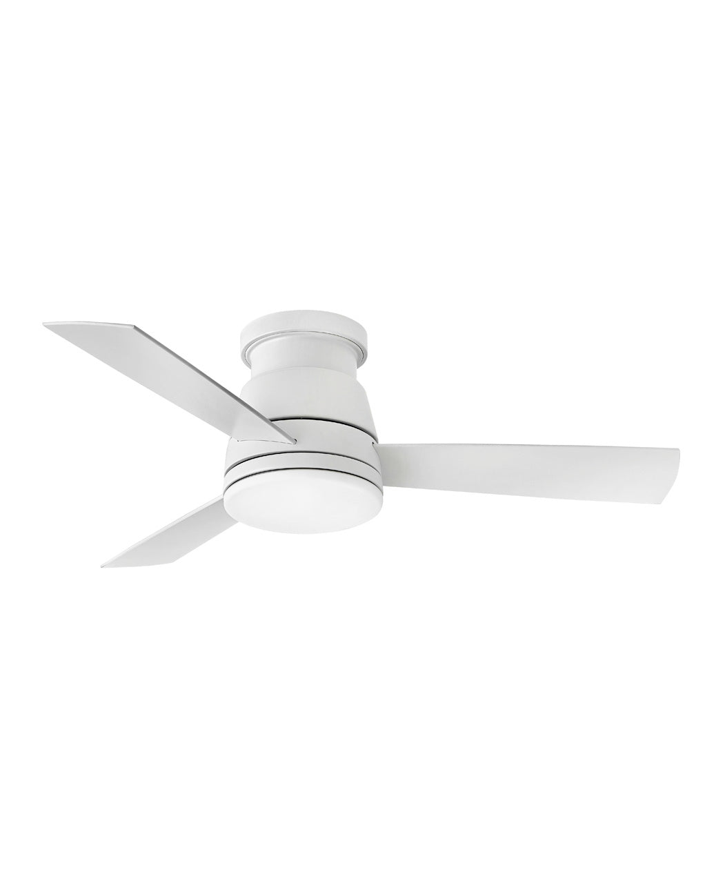 Hinkley Trey LED Fan Outdoor Fan Hinkley 44 Matte White Matte White