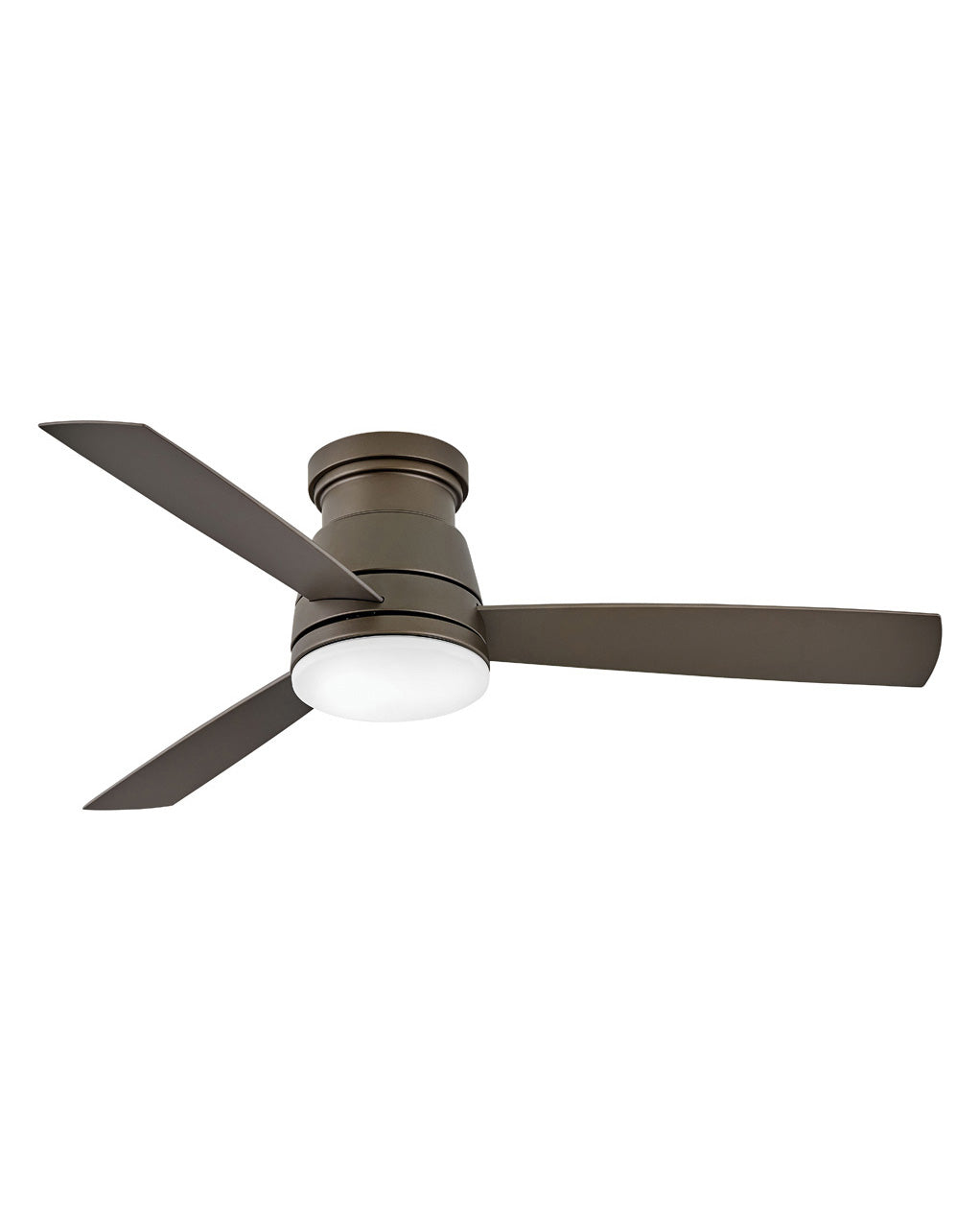 Hinkley Trey LED Fan Outdoor Fan Hinkley 52 Metallic Matte Bronze Metallic Matte Bronze