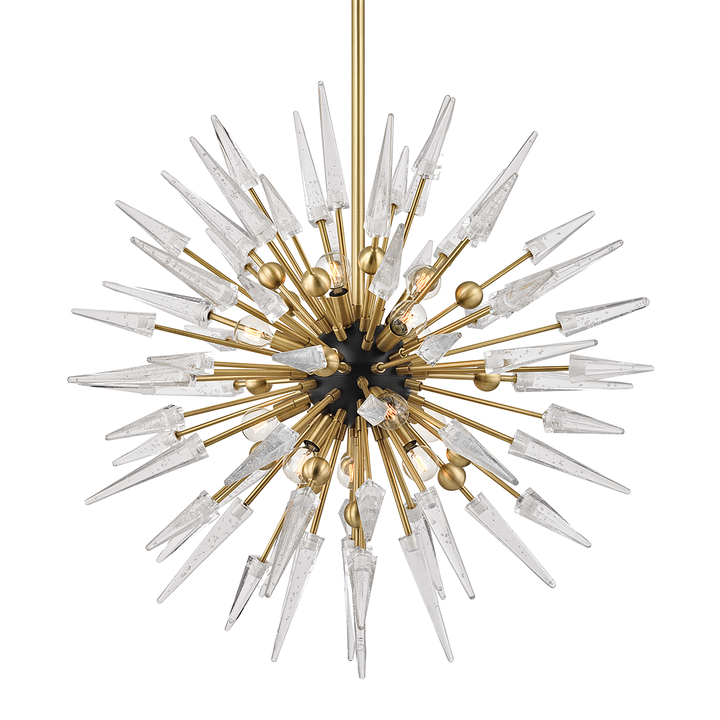 Hudson Valley Lighting Sparta Chandelier Chandeliers Hudson Valley Lighting Aged Brass  