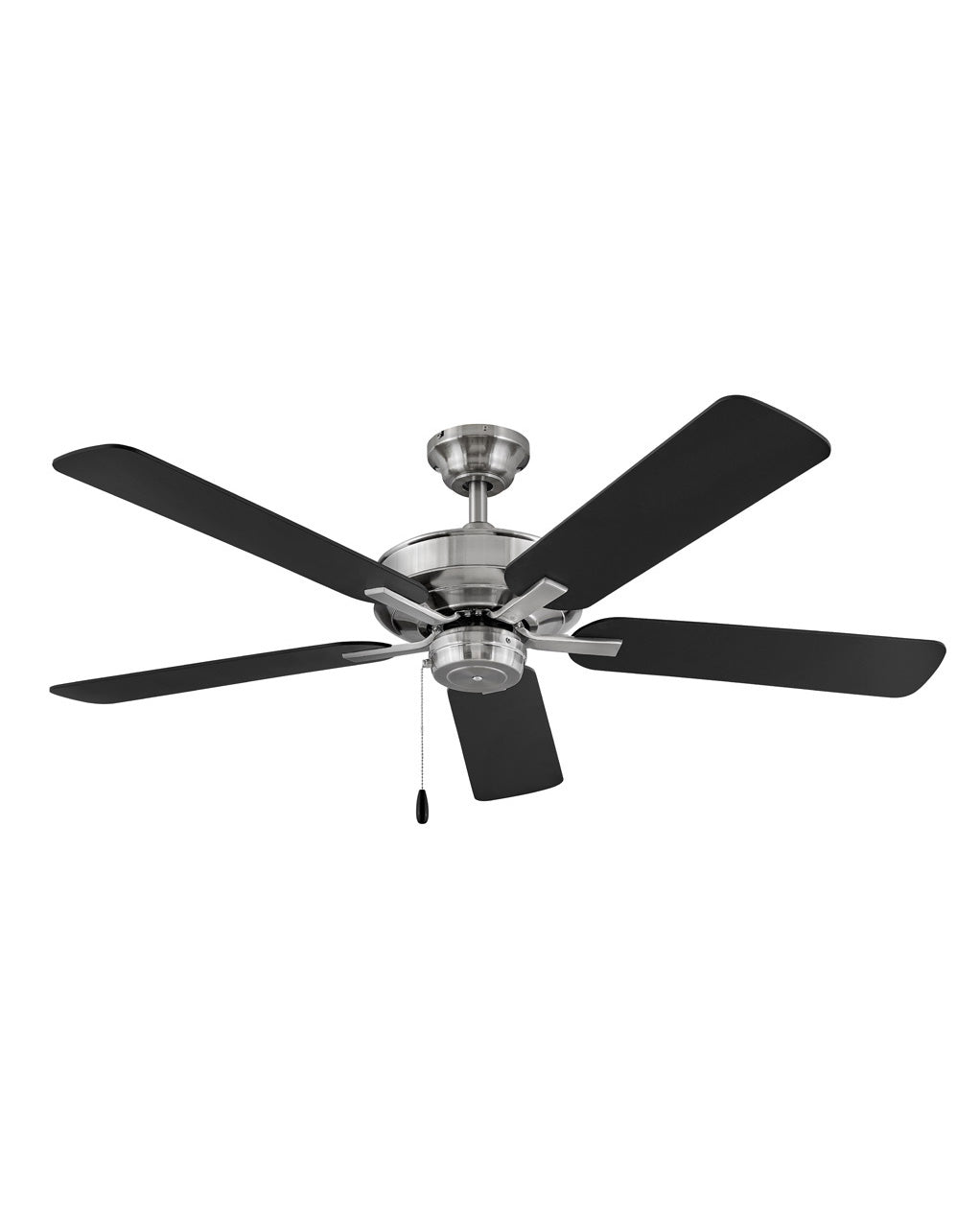 Hinkley Metro Fan Outdoor Fan Hinkley 52 Brushed Nickel Matte Black, Silver