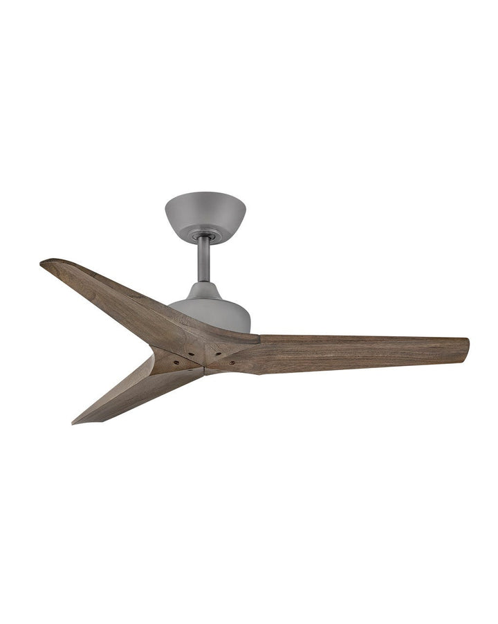 Hinkley Chisel Fan Outdoor Ceiling Fans Hinkley 44 Graphite Driftwood