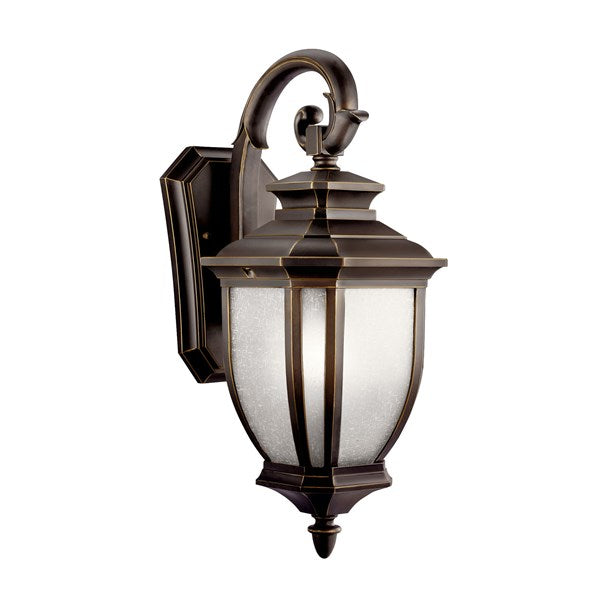 Kichler Salisbury  Outdoor Wall Outdoor l Wall Kichler Rubbed Bronze 8x19.5 