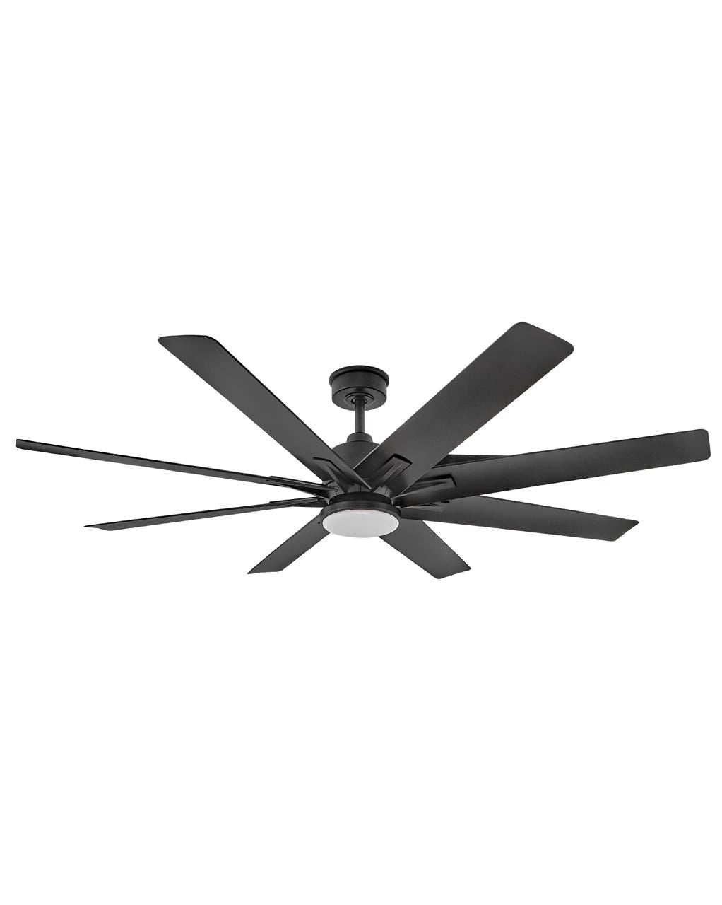 Hinkley Concur LED Fan Outdoor Fan Hinkley 66 Matte Black Matte Black