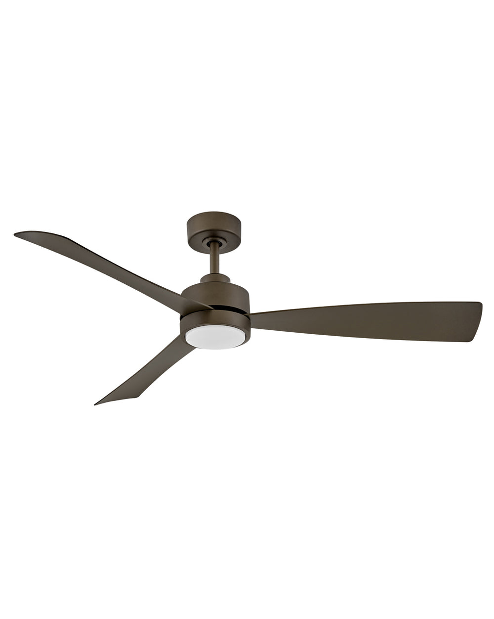 Hinkley Iver LED Fan Outdoor Ceiling Fans Hinkley 56 Metallic Matte Bronze Metallic Matte Bronze