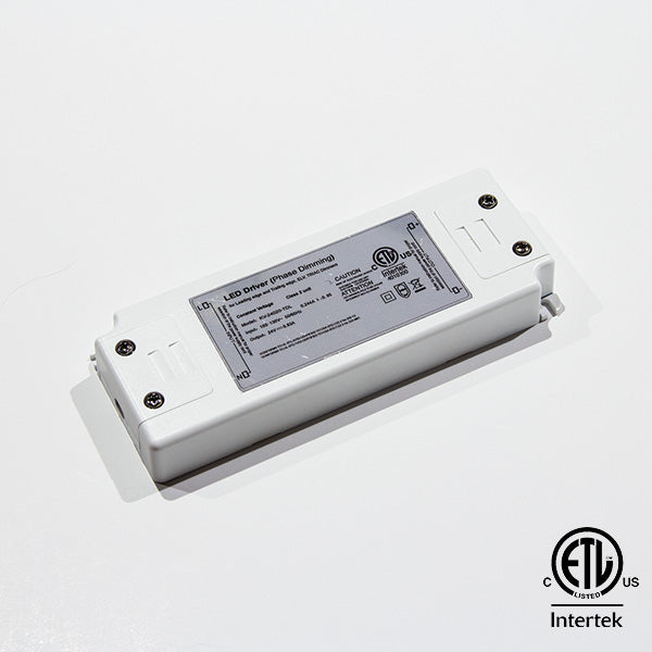 GM Lighting 12VDC Compact LED Electronic Dimmable Power Supplies Under Cabinet Lighting GM Lighting White  