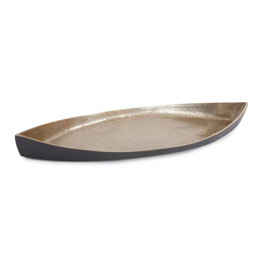 Howard Elliott Collection Jordan Aluminum Canoe Tray Trays Howard Elliott Collection   