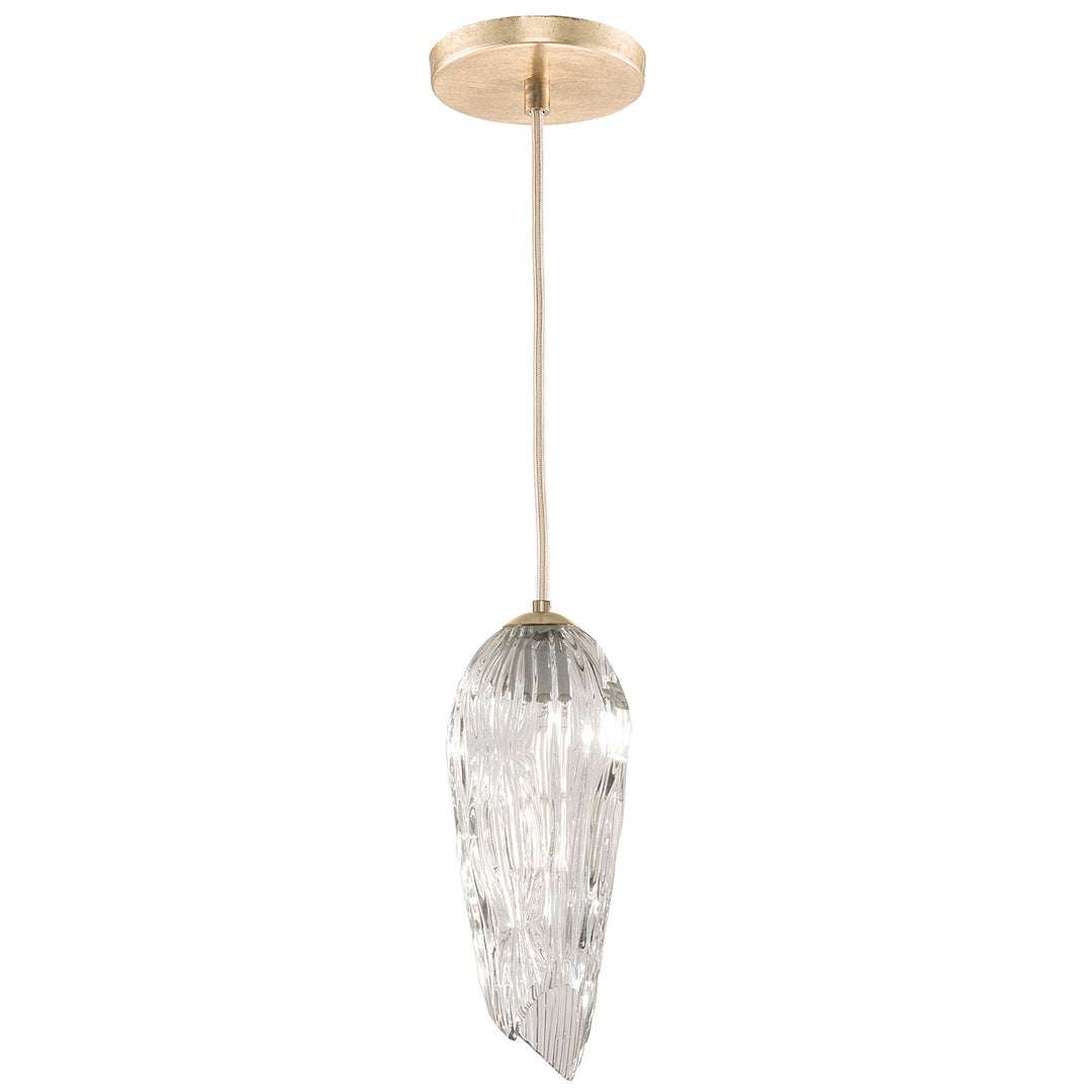 Fine Art Handcrafted Lighting Las Olas Drop Light Pendants Fine Art Handcrafted Lighting Gold  