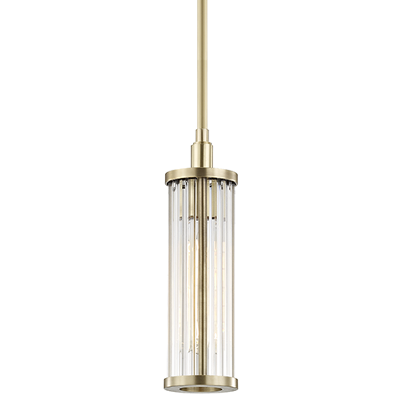 Hudson Valley Lighting Marley Pendant Pendants Hudson Valley Lighting Aged Brass  