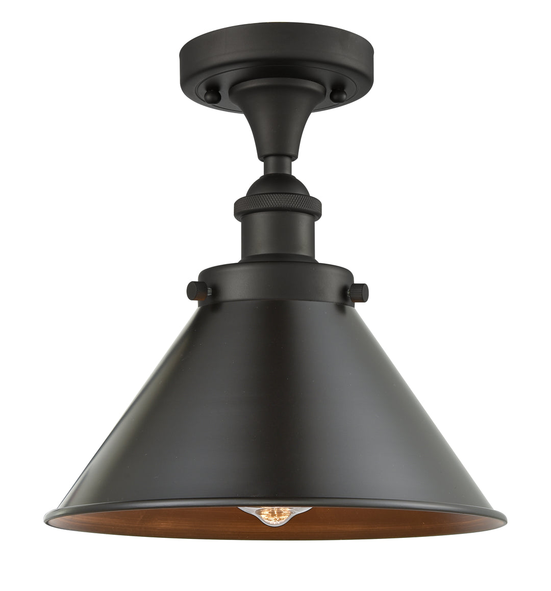 Innovations Lighting Briarcliff 10" Semi-Flush Mount - Oil Rubbed Bronze Ceiling Semi Flush Mounts Innovations Lighting Default Title  