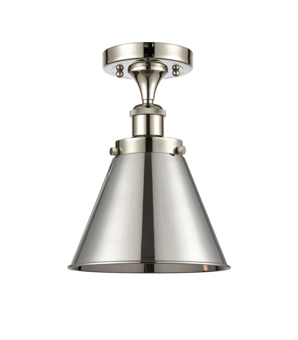 Innovations Lighting Appalachian Semi-Flush Mount - Polished Nickel Ceiling Semi Flush Mounts Innovations Lighting Default Title  