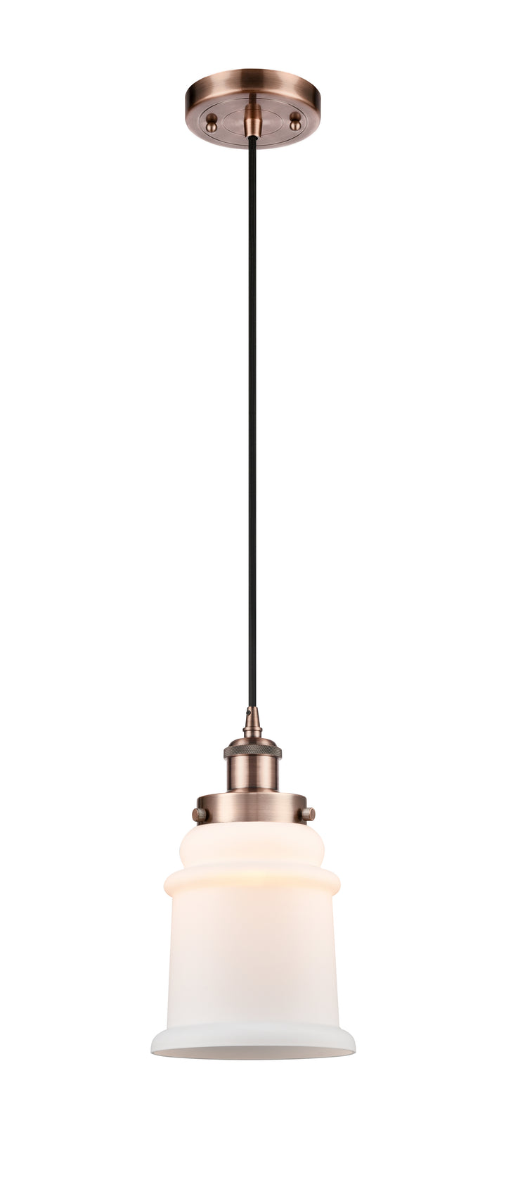 Innovations Lighting Canton 6" Mini Pendant - Antique Copper Mini-Pendants Innovations Lighting   