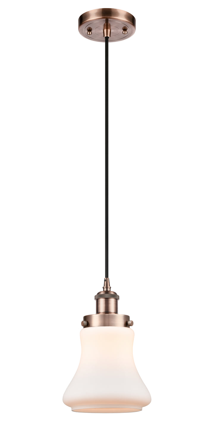 Innovations Lighting Bellmont 6" Mini Pendant - Antique Copper Mini-Pendants Innovations Lighting   