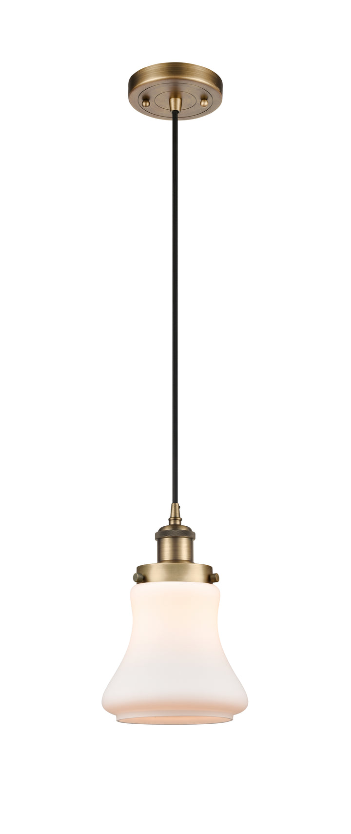 Innovations Lighting Bellmont 6" Mini Pendant - Brushed Brass Mini-Pendants Innovations Lighting   