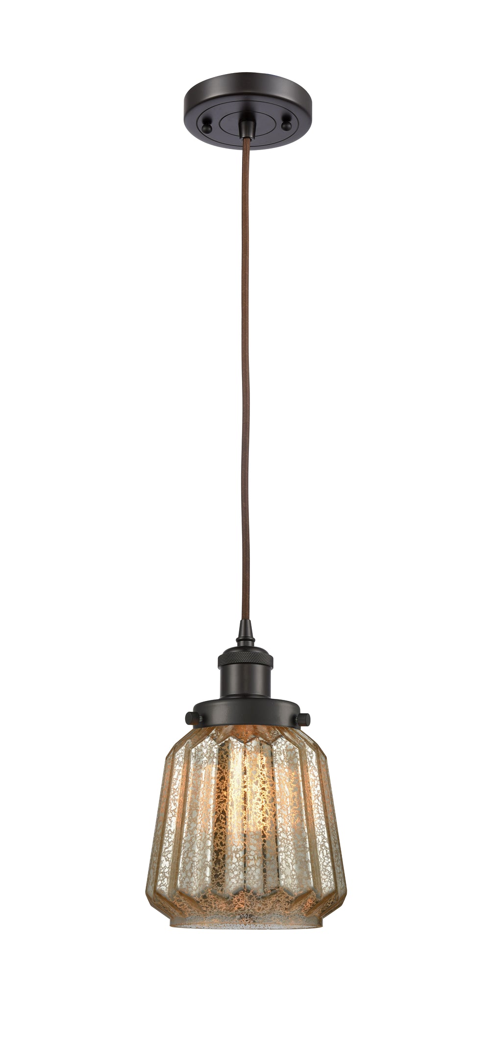 Innovations Lighting Chatham 6" Mini Pendant - Oil Rubbed Bronze Mini-Pendants Innovations Lighting   