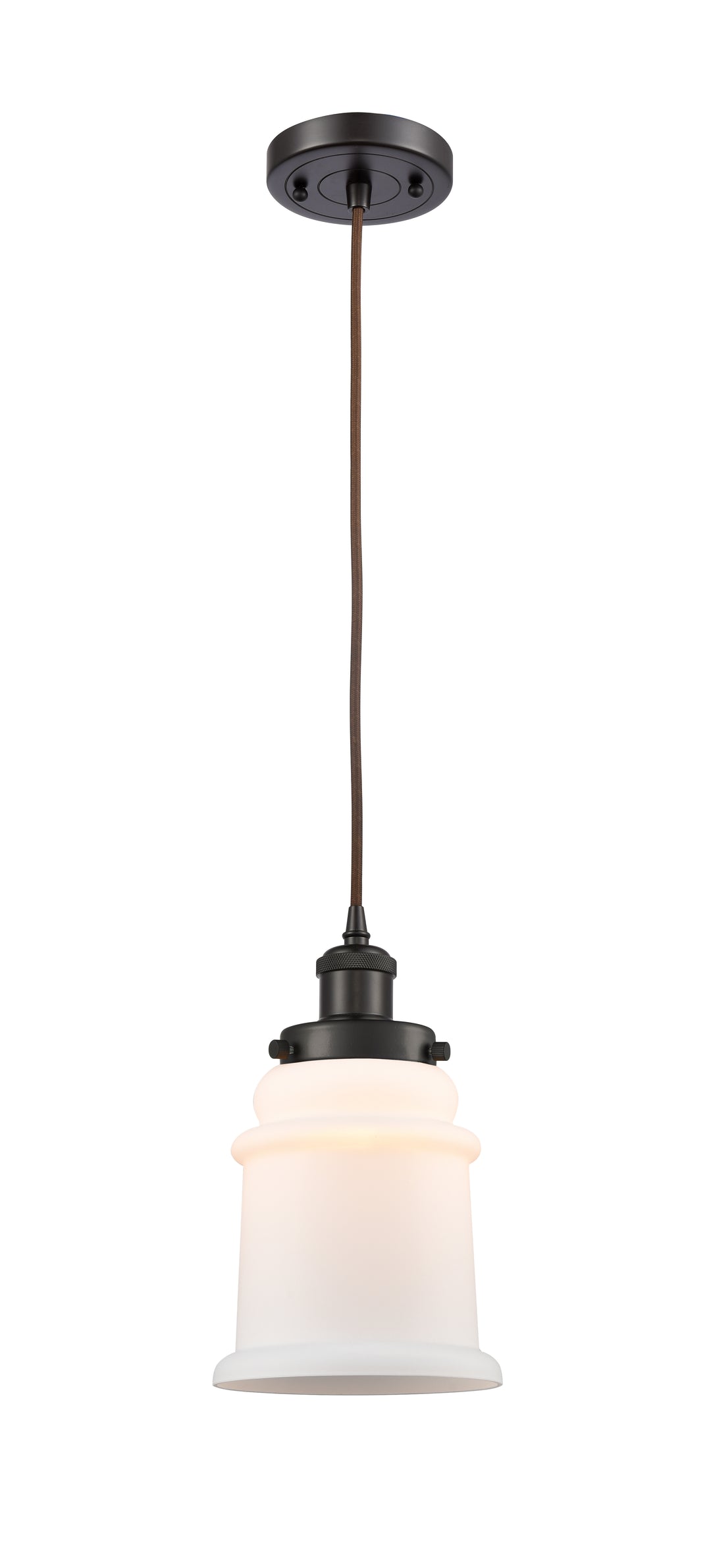 Innovations Lighting Canton 6" Mini Pendant - Oil Rubbed Bronze Mini-Pendants Innovations Lighting   