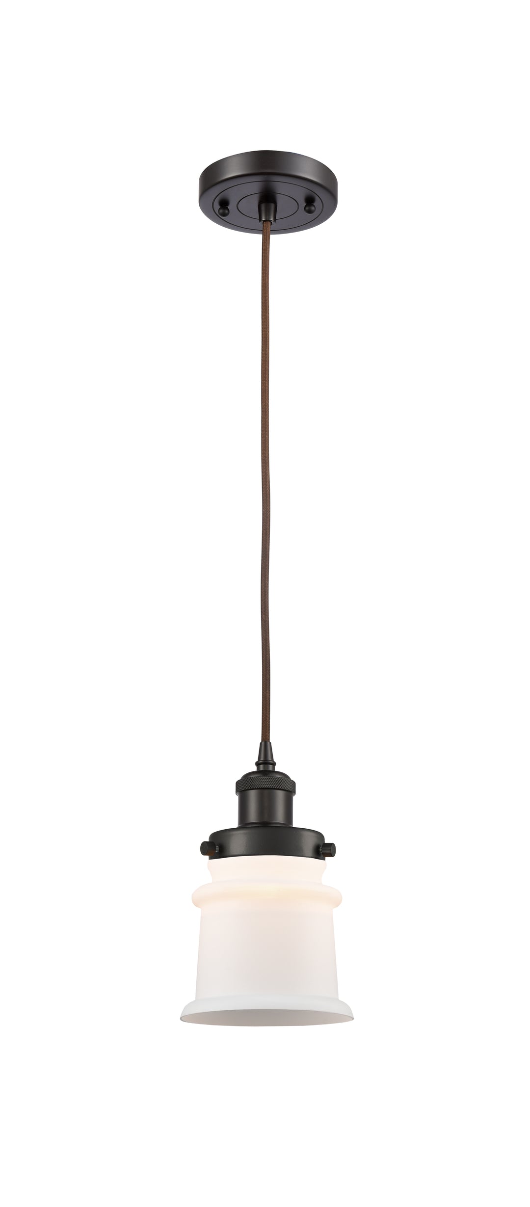 Innovations Lighting Canton 5" Mini Pendant - Oil Rubbed Bronze Mini-Pendants Innovations Lighting   