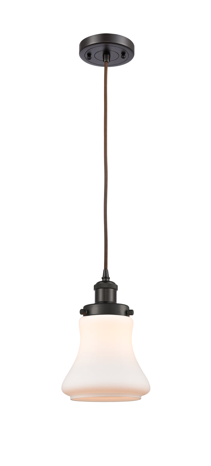 Innovations Lighting Bellmont 6" Mini Pendant - Oil Rubbed Bronze Mini-Pendants Innovations Lighting   