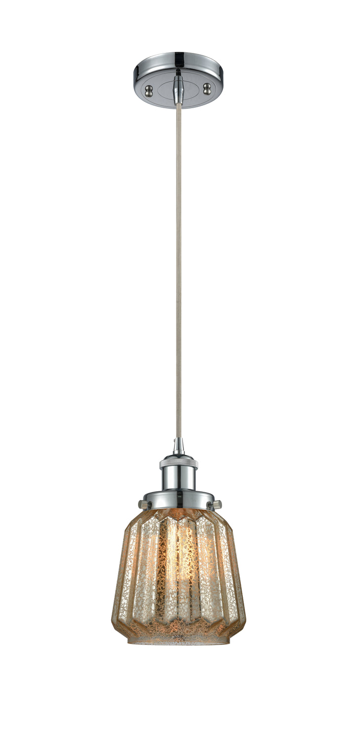 Innovations Lighting Chatham 6" Mini Pendant - Polished Chrome Mini-Pendants Innovations Lighting   