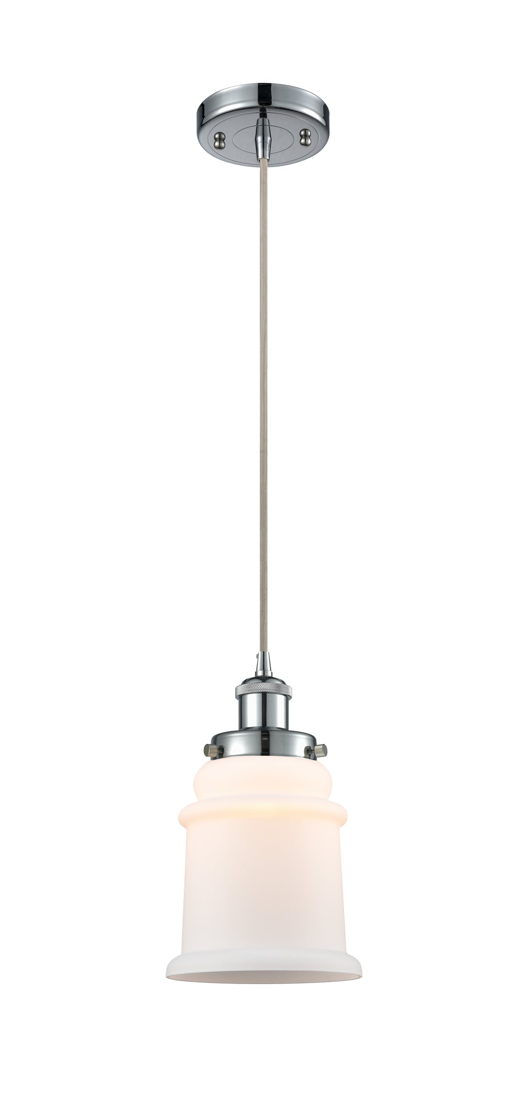 Innovations Lighting Canton 6" Mini Pendant - Polished Chrome Mini-Pendants Innovations Lighting   