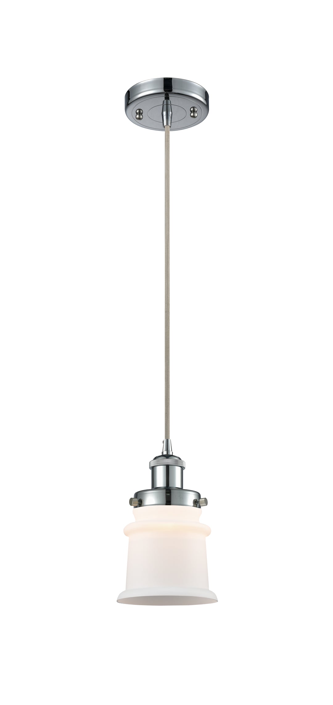 Innovations Lighting Canton 5" Mini Pendant - Polished Chrome Mini-Pendants Innovations Lighting   