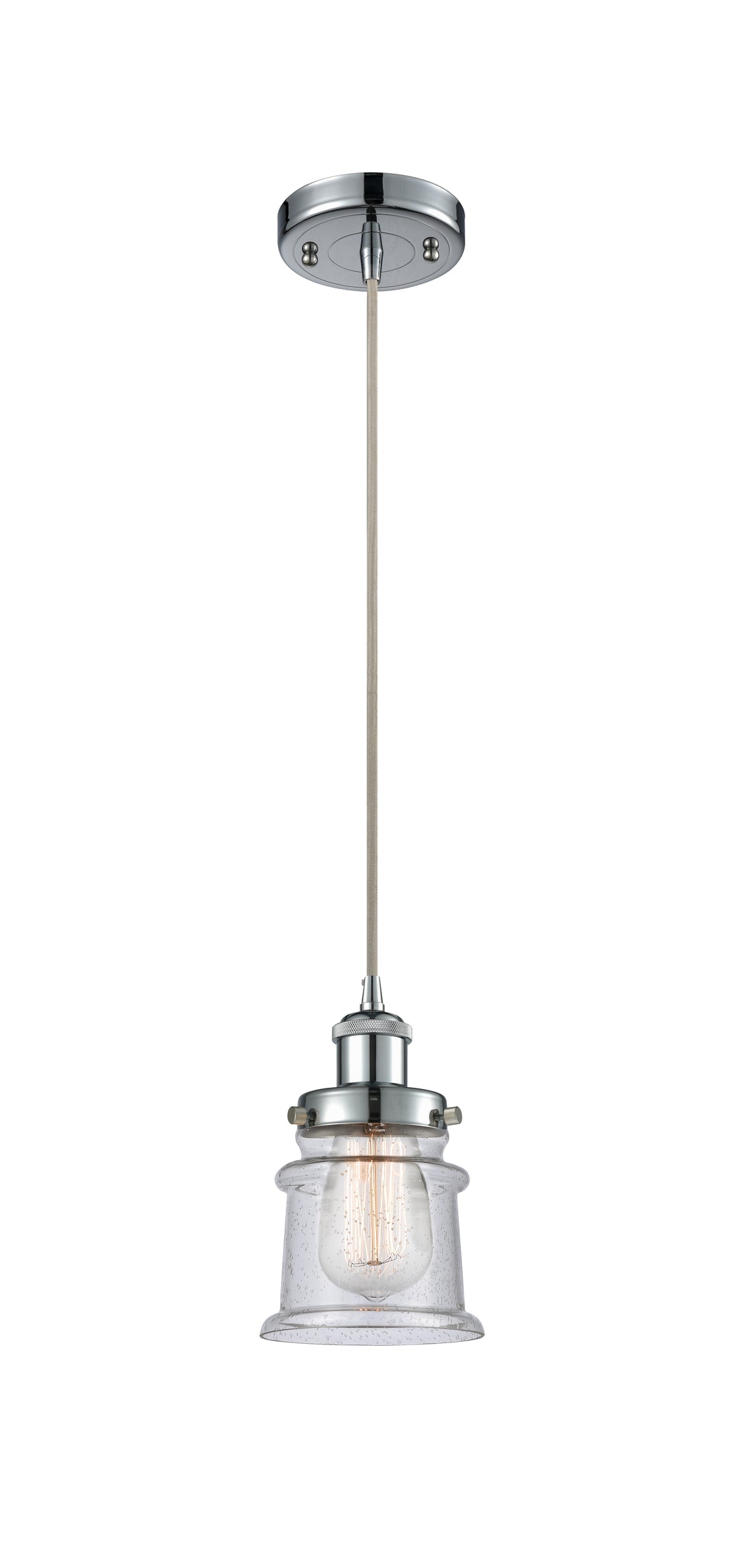 Innovations Lighting Canton 5" Mini Pendant - Polished Chrome Mini-Pendants Innovations Lighting   