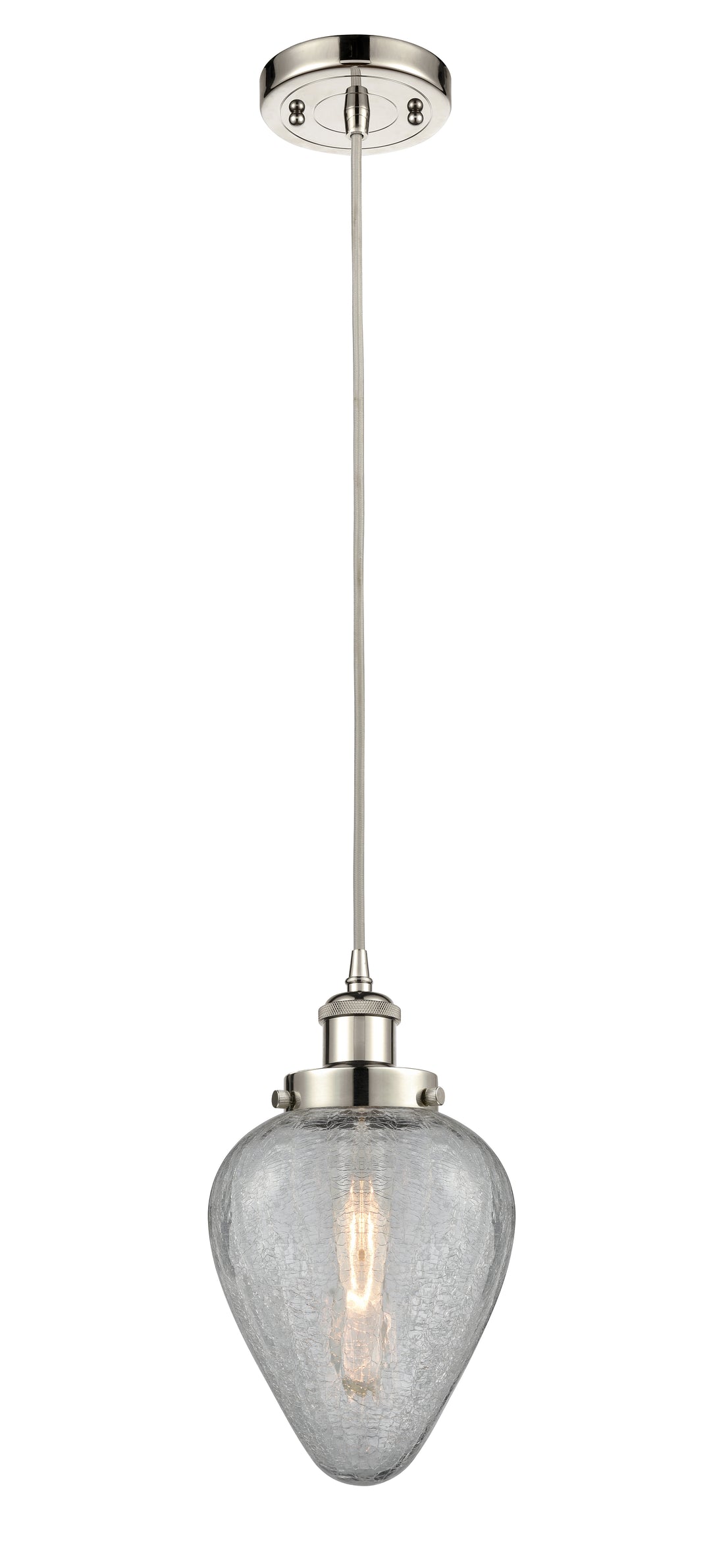 Innovations Lighting Geneseo 6" Mini Pendant - Polished Nickel