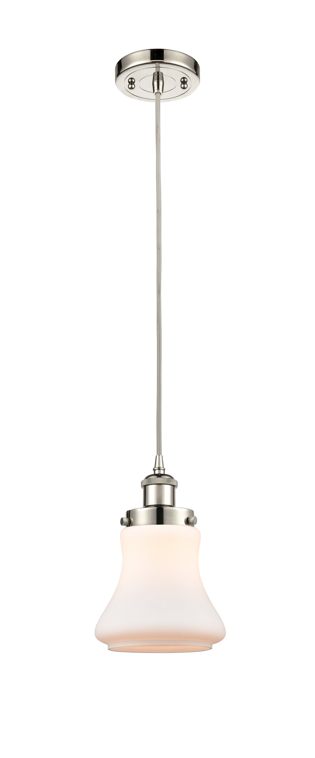 Innovations Lighting Bellmont 6" Mini Pendant - Polished Nickel Mini-Pendants Innovations Lighting   