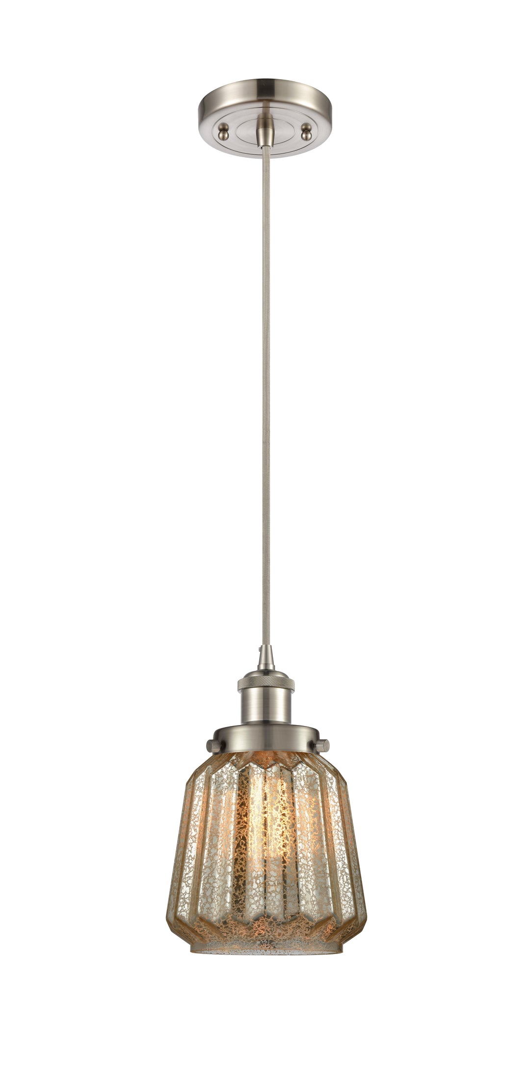 Innovations Lighting Chatham 6" Mini Pendant - Brushed Satin Nickel Mini-Pendants Innovations Lighting   