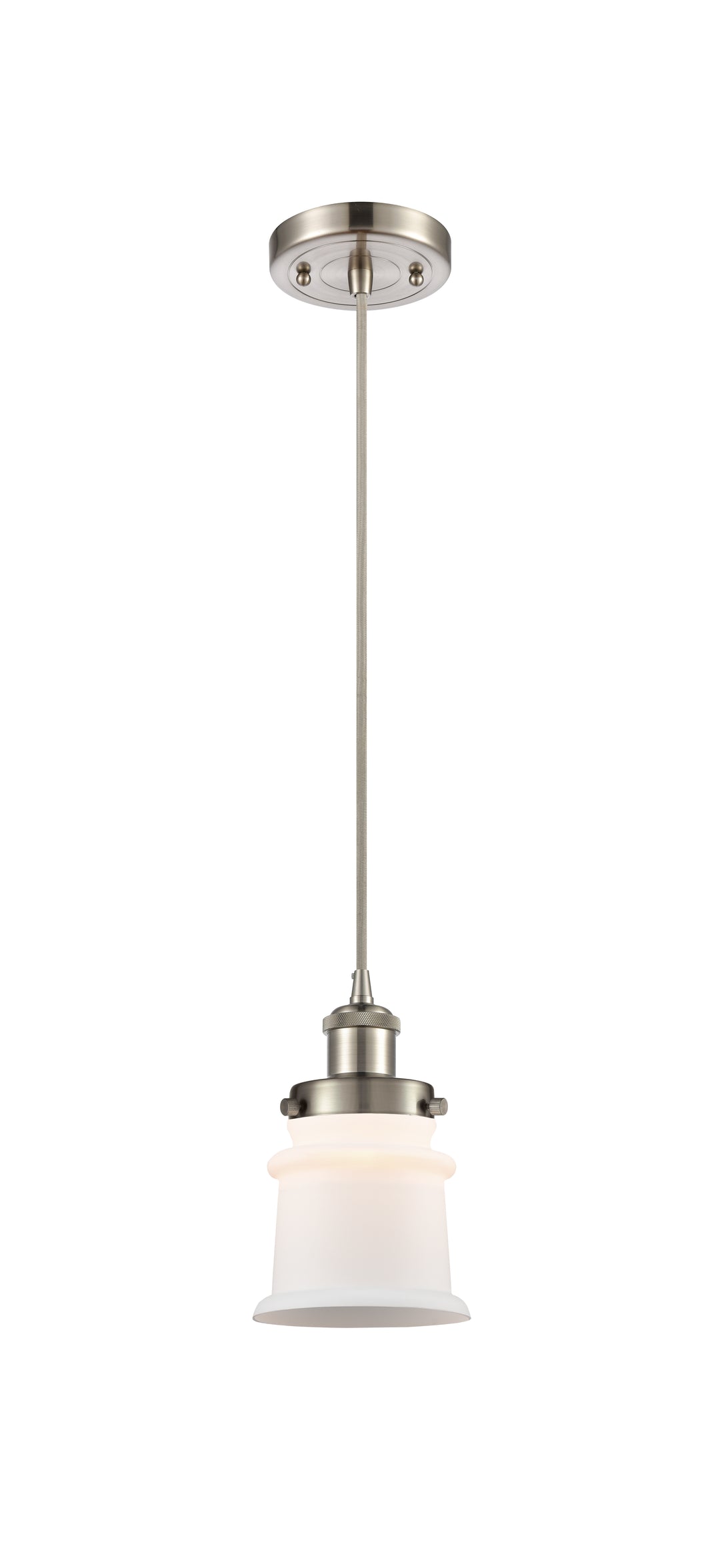 Innovations Lighting Canton 5" Mini Pendant - Brushed Satin Nickel Mini-Pendants Innovations Lighting   