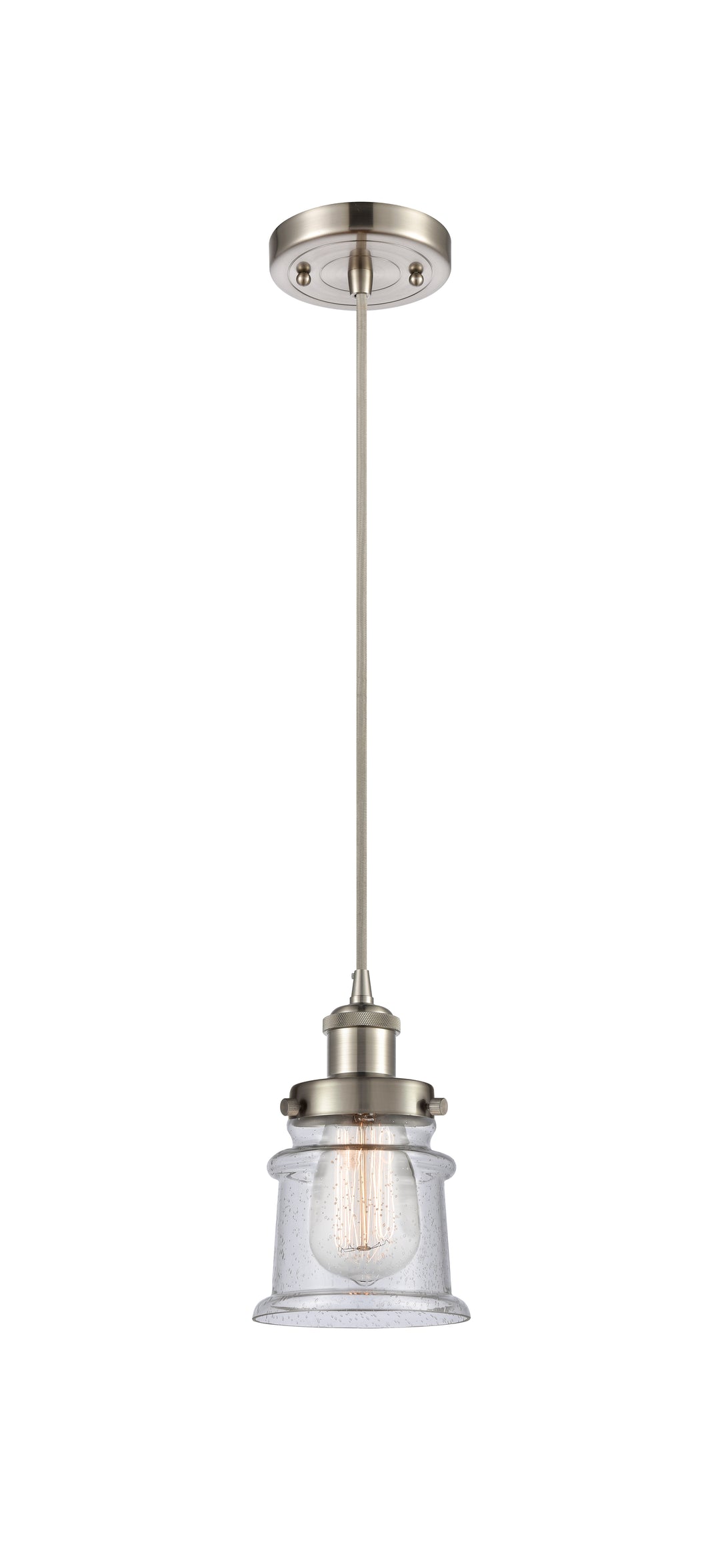 Innovations Lighting Canton 5" Mini Pendant - Brushed Satin Nickel Mini-Pendants Innovations Lighting   