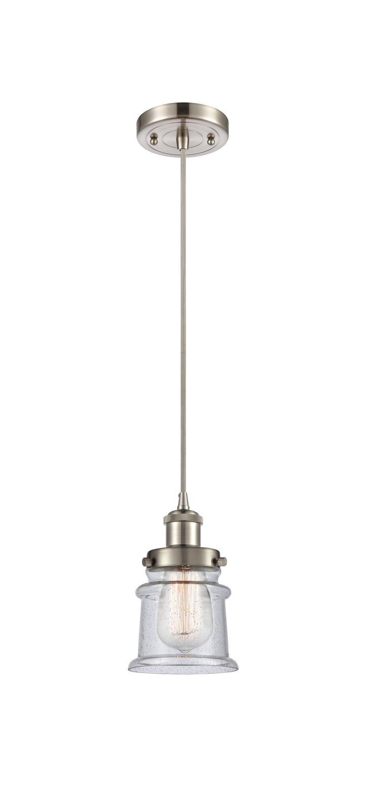 Innovations Lighting Canton 5" Mini Pendant - Brushed Satin Nickel Mini-Pendants Innovations Lighting   