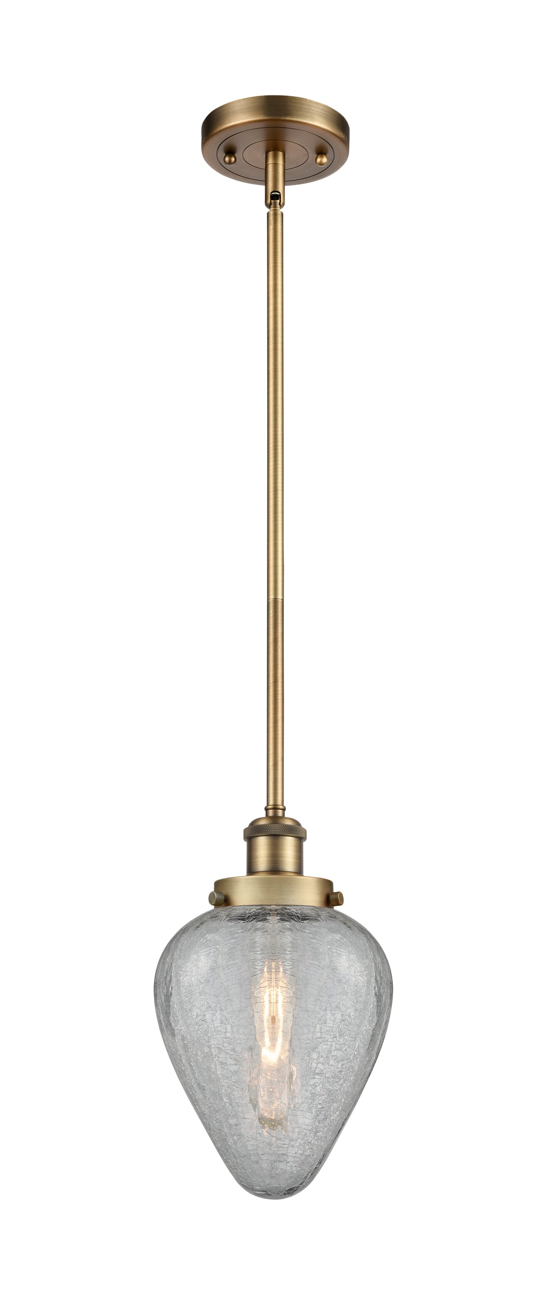 Innovations Lighting Geneseo 6" Mini Pendant - Brushed Brass