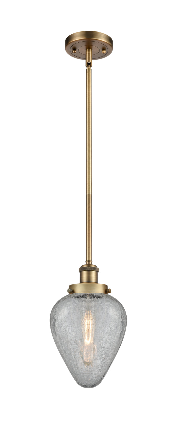 Innovations Lighting Geneseo 6" Mini Pendant - Brushed Brass