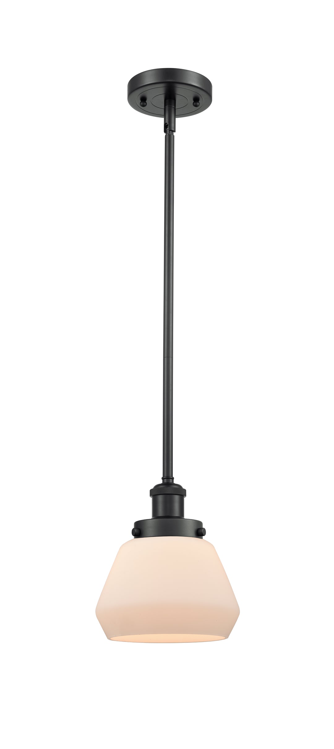 Innovations Lighting Fulton 6" Mini Pendant - Matte Black