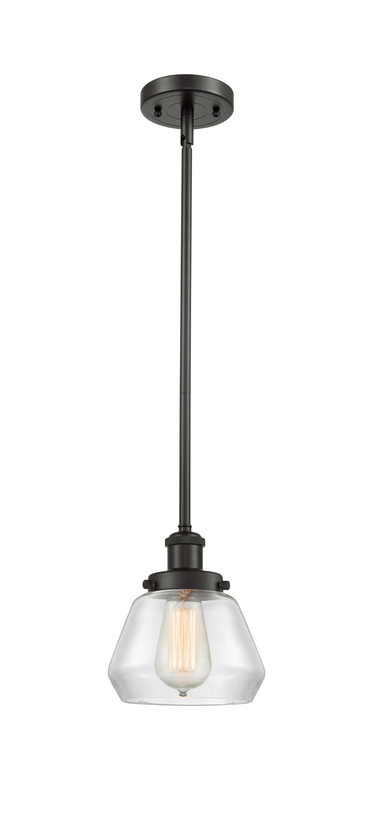 Innovations Lighting Fulton 6" Mini Pendant - Oil Rubbed Bronze