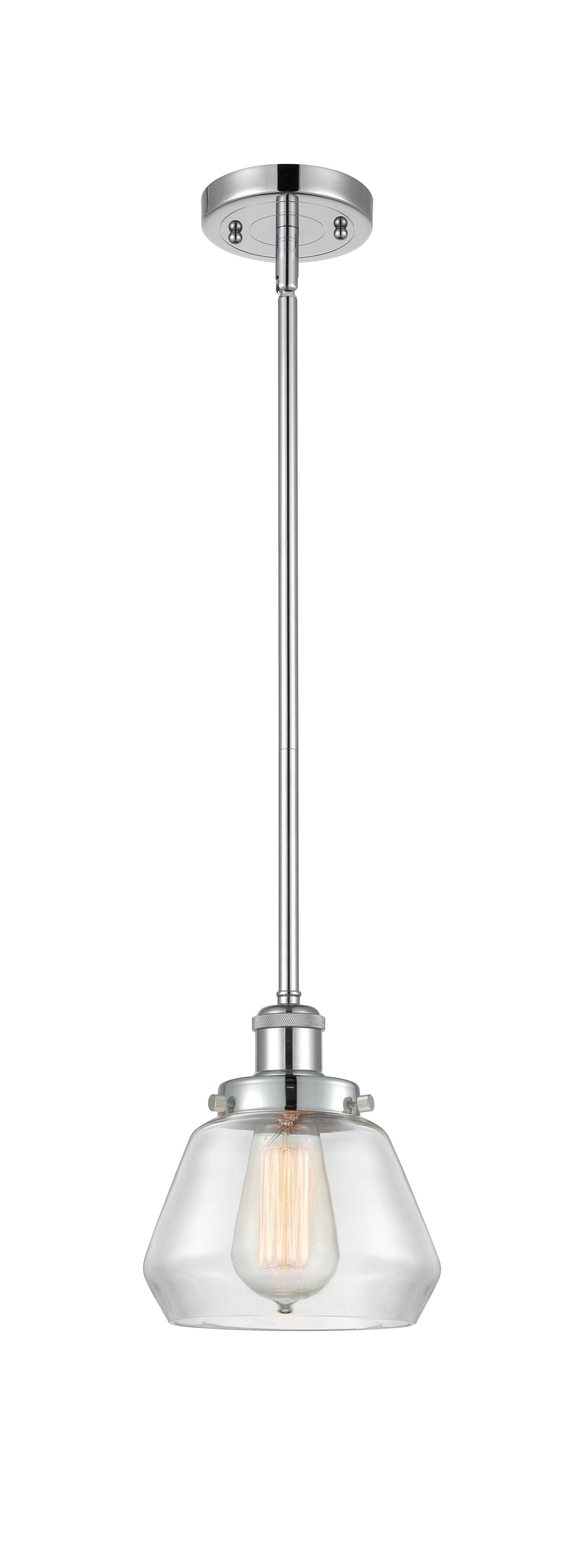 Innovations Lighting Fulton 6" Mini Pendant - Polished Chrome