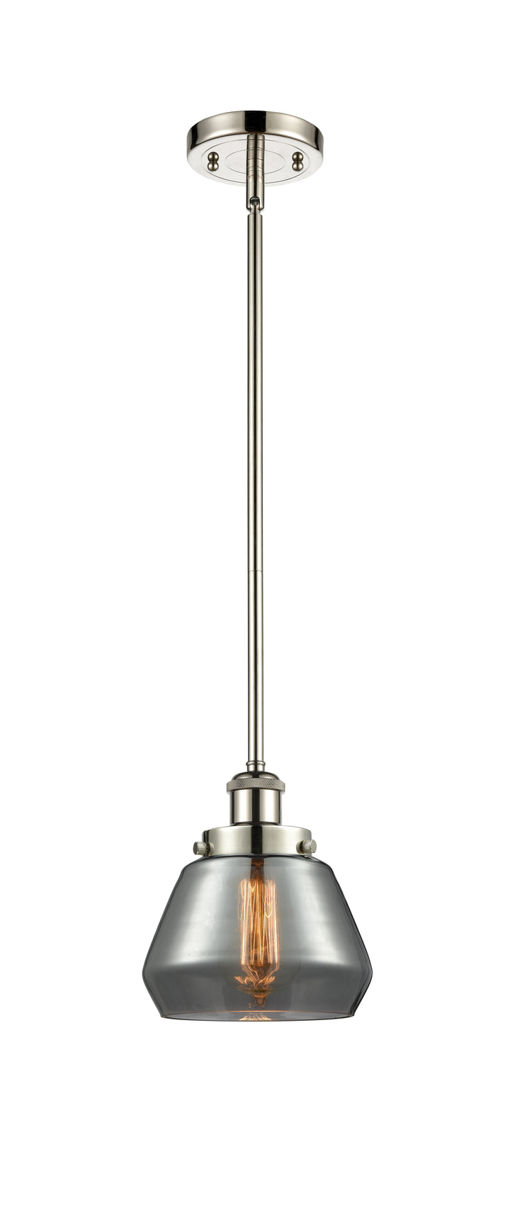 Innovations Lighting Fulton 6" Mini Pendant - Polished Nickel