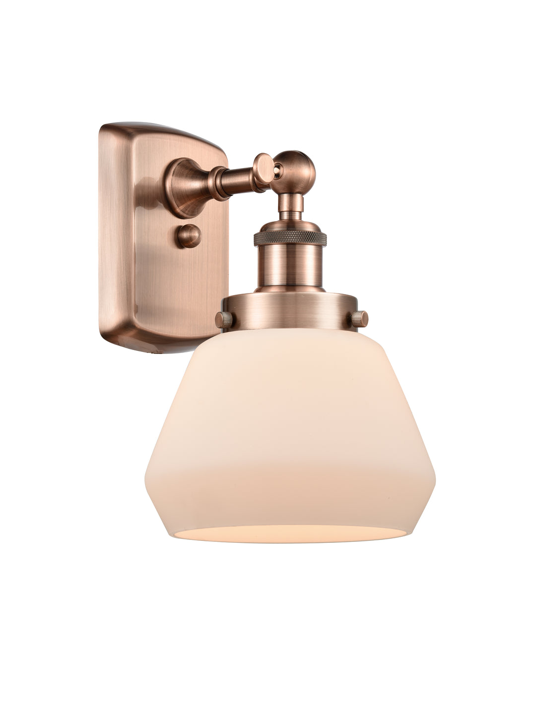 Innovations Lighting Fulton 6" Sconce - Antique Copper