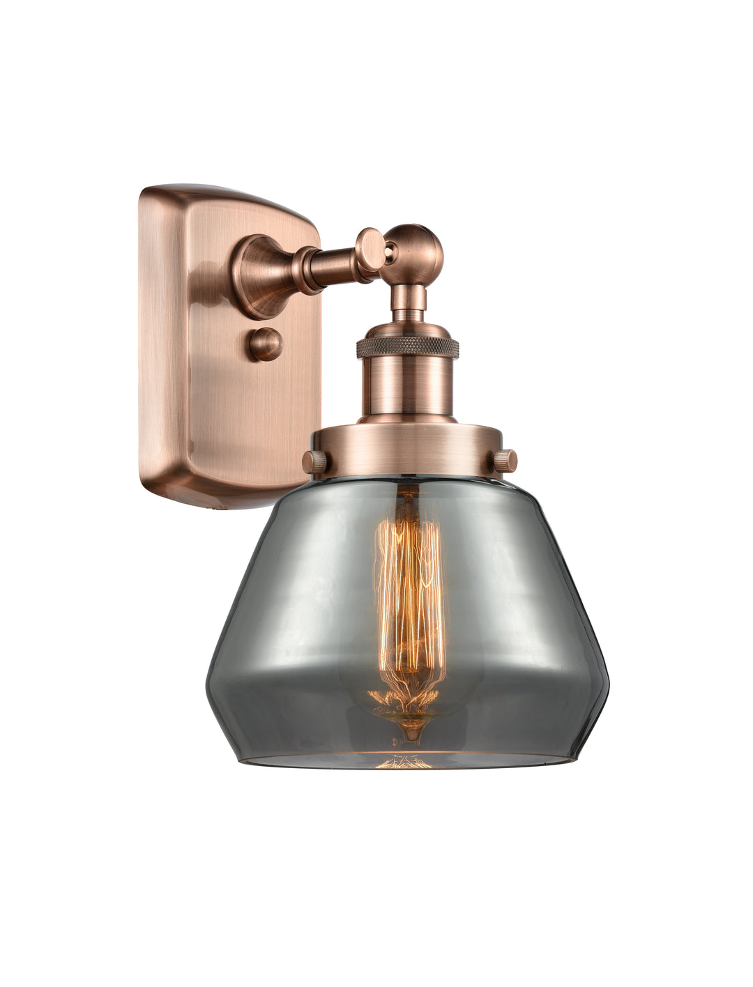 Innovations Lighting Fulton 6" Sconce - Antique Copper