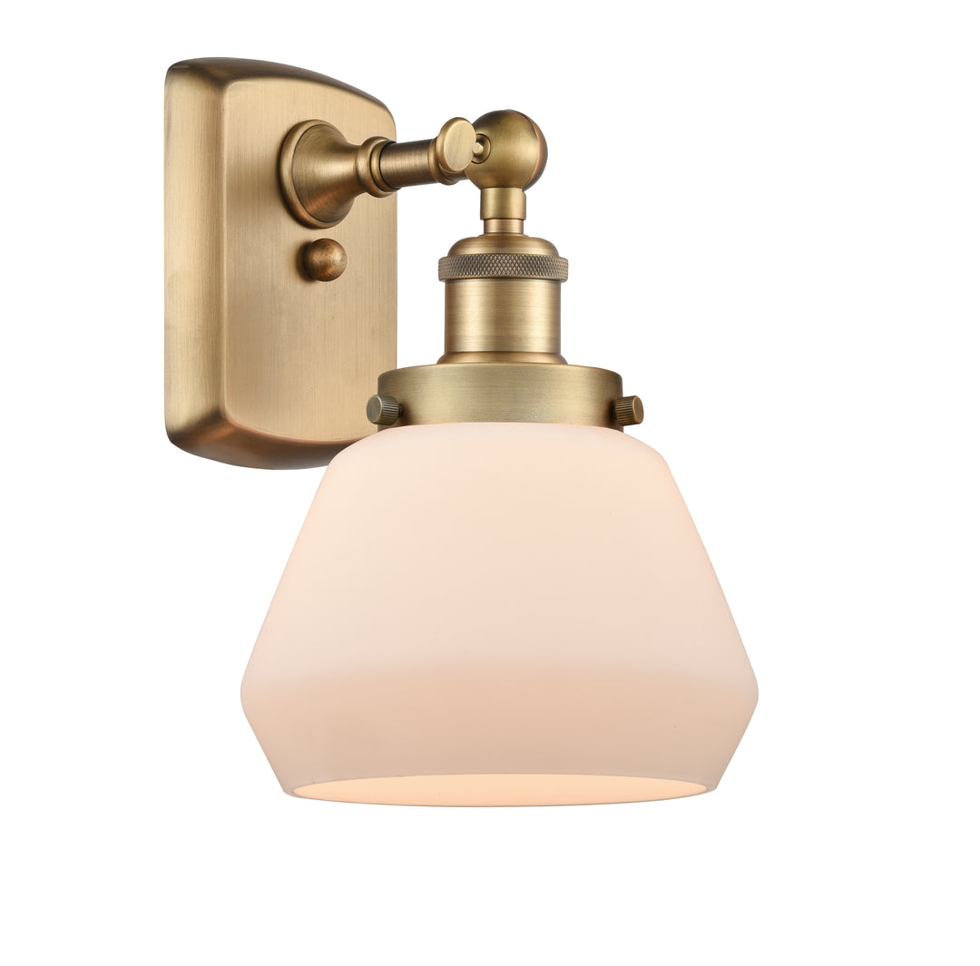 Innovations Lighting Fulton 6" Sconce - Brushed Brass